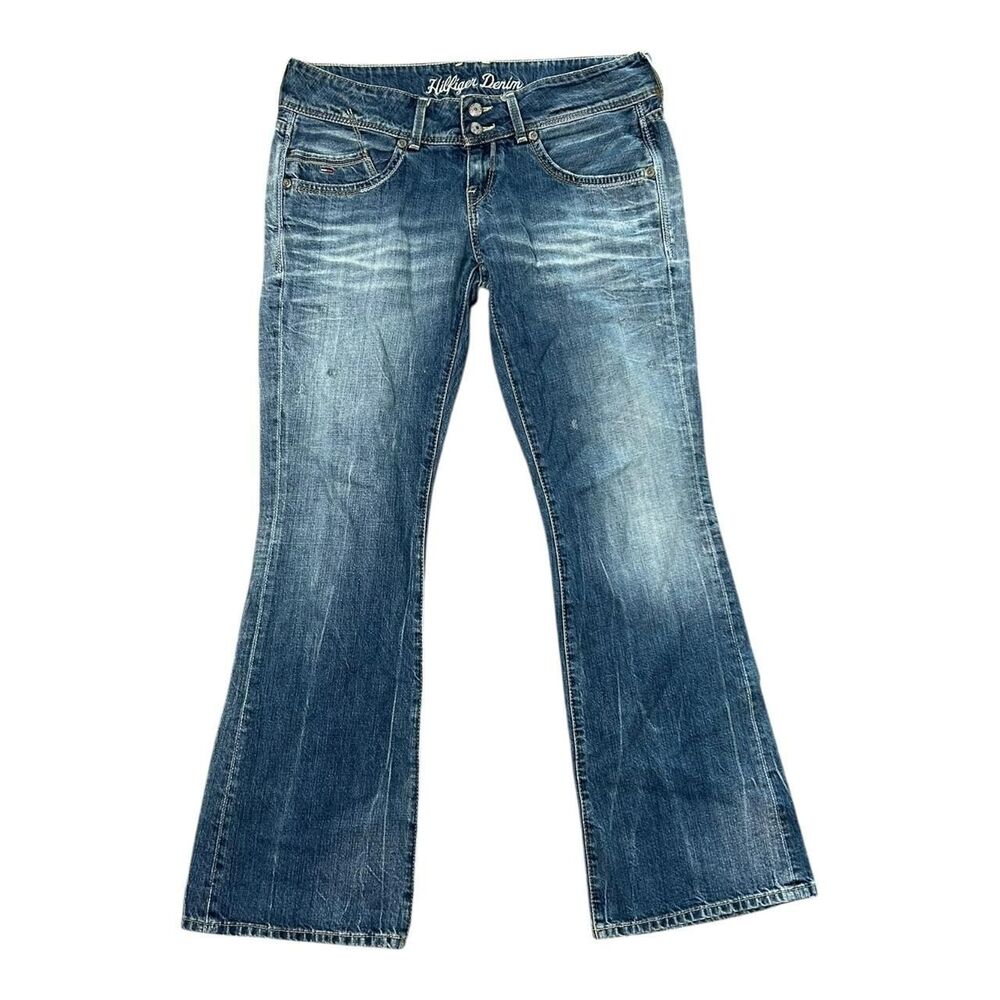 Tommy-hilfiger Women's Blue and Navy Jeans